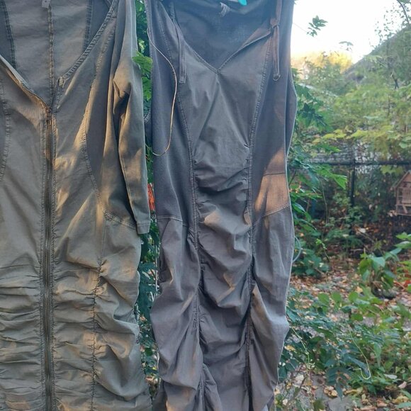 A lot of three cotton XCVI ruched dresses plus ankle length skirt - M/L - Picture 9 of 9